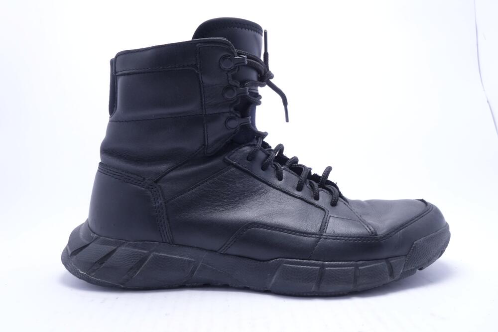 Oakley Boots Mens Size 10 Black Leather Combat Tactical Ankle Work 12099-001